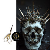 Gotische Skelet Schedel Decoupage Tissue Paper Tissuepapier