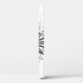 Gotische Snake Mandala Tattoo Zwart-wit Case-Mate iPhone Case (Achterkant / Links)