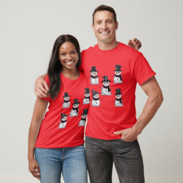 Gotische Sneeuwman T-shirt