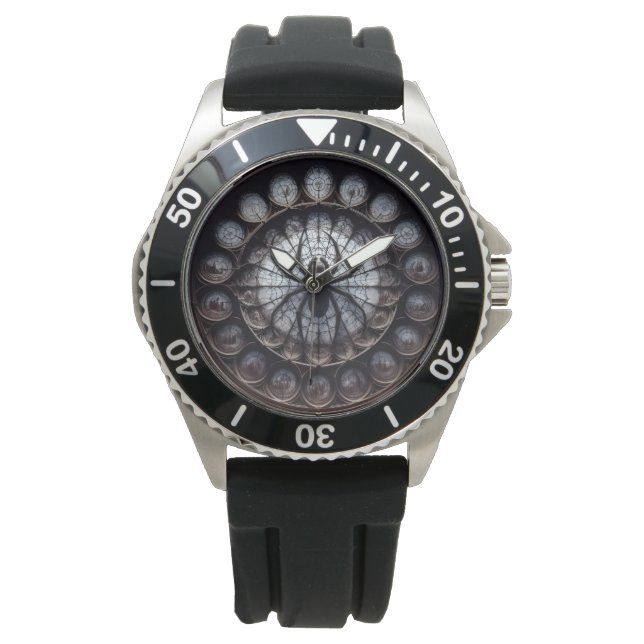 Gotische spin horloge (Voorkant)