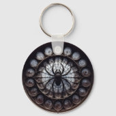Gotische spin sleutelhanger (Voorkant)