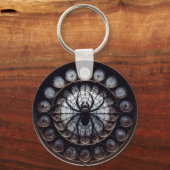 Gotische spin sleutelhanger (Achterkant)
