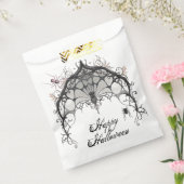 Gotische spinnenweb | Halloween Bedankzakje (Gezegeld)