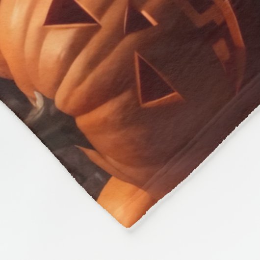 Gotische Spooky Halloween Huis Enge Mansion Fleece Deken (Hoek)