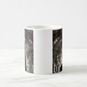 Gotische Steampunk Gevallen Engel AI Kunst Magische Mok (Center)