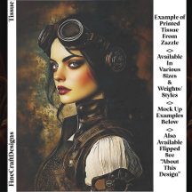 Gotische Steampunk Vrouw, Industrieel EH9L Découpa