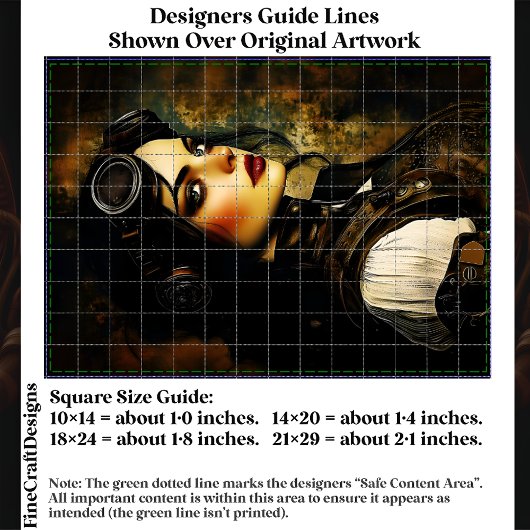 Gotische Steampunk Vrouw, Industriële EH9R Decoupa Tissuepapier