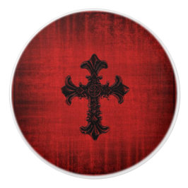 Gotische Stijl Deur of Ladeknop Keramische Knop