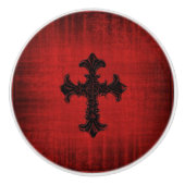 Gotische Stijl Deur of Ladeknop Keramische Knop (Voorkant)