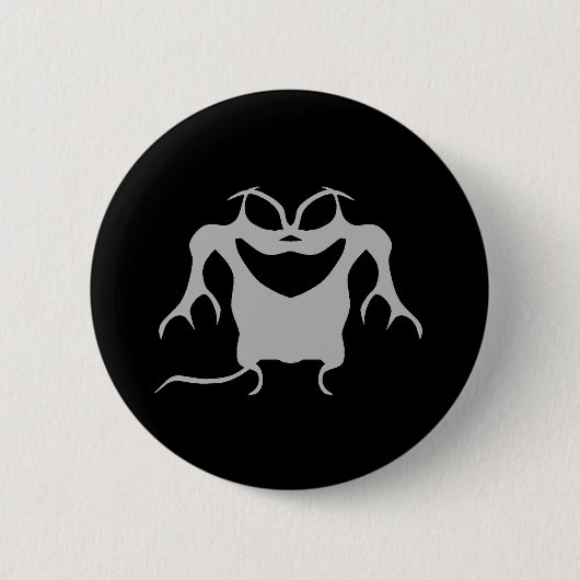Gotische stijl Halloween wezen Ronde Button 5,7 Cm (Voorkant)