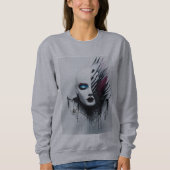 Gotische stijl Tiara Art-Fierce & Protective Desig Trui (Voorkant)