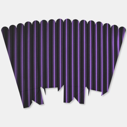 Gotische strepen bedankdoosjes (Ongevouwen)