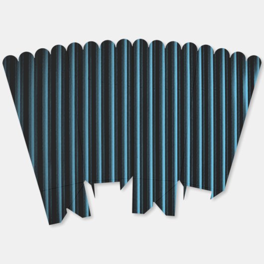 Gotische strepen bedankdoosjes (Ongevouwen)