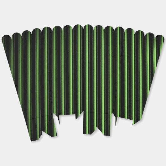 Gotische strepen bedankdoosjes (Ongevouwen)