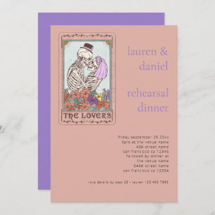 Gotische Tarot Kaart Lovers Bruiloft repetitie Din