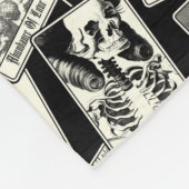 Gotische Tarot Kaart Victoriaans Witchcraft Apothe Fleece Deken (Hoek)