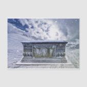 Gotische tombe tissuepapier (Voorkant)