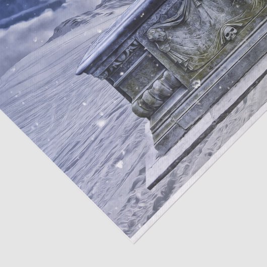 Gotische tombe tissuepapier (Detail)