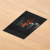 Gotische Trap Acryl Uitnodigingen (Laagn)
