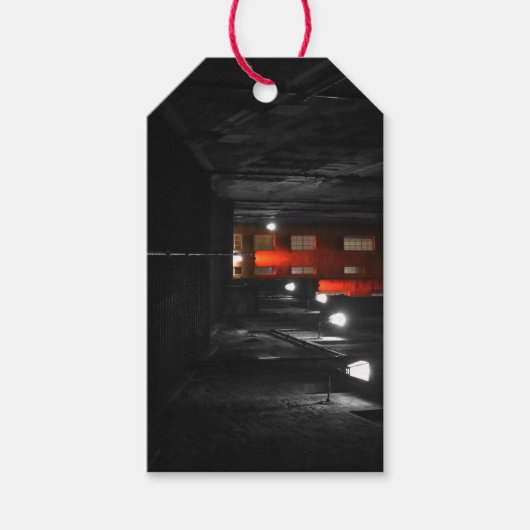 Gotische Trap Cadeaulabel (Voorkant)