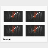 Gotische Trap Rechthoekige Sticker (Vel)