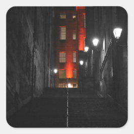 Gotische Trap Vierkante Sticker
