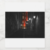 Gotische Trap Wijn Etiket (Enkel label)