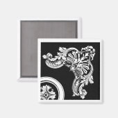 Gotische trimmagneet magneet (Voorkant / Achterkant)