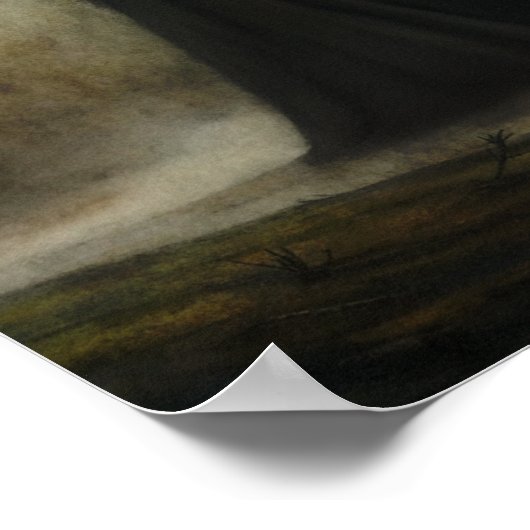 Gotische trio heksen poster (Hoek)