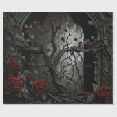 Gotische Tuin Cadeaupapier (Vlak)