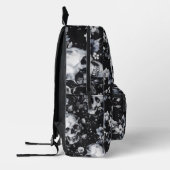 Gotische Tuinschedels en Bloemen Gothic Zomer Bedrukte Rugzak (Links)