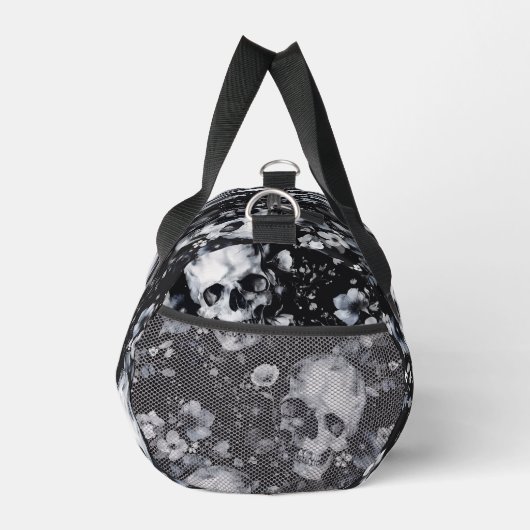 Gotische Tuinschedels en Bloemen Gothic Zomer Plunjezak (Rechts)