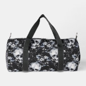 Gotische Tuinschedels en Bloemen Gothic Zomer Plunjezak (Achterkant)