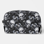 Gotische Tuinschedels en Bloemen Gothic Zomer Toilettasje (Voorkant)