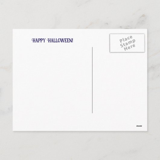 Gotische Uil Kaarsen Moon Fence Feestdagenkaart (Achterkant)