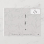 Gotische Valentijn gebroken hart Briefkaart (Achterkant)