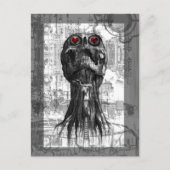 Gotische Valentijnsdag Briefkaart (Voorkant)