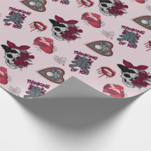 Gotische Valentijnsdag Roze Gothic