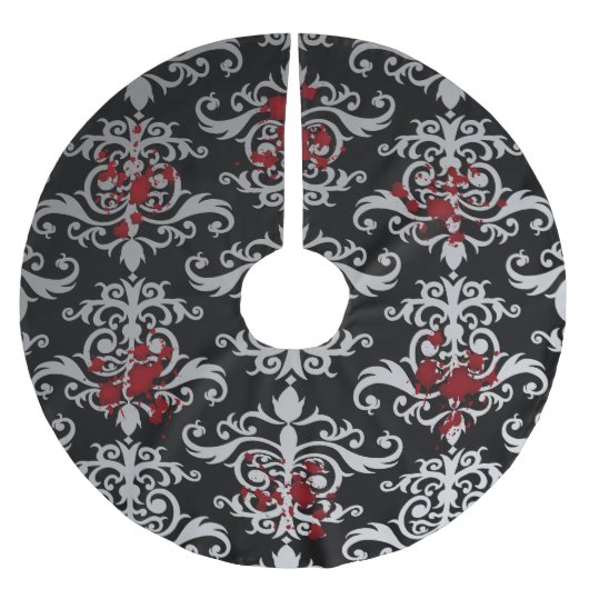 Gotische vampier bloed kerstboom rok (Voorkant)