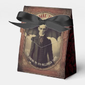 Gotische  Vampier Dracula Halloween Party Bedankdoosjes (Voorkant Zijde)