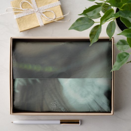 Gotische Vampier Emerald Nightshade Decoupage Tissuepapier (Geschenk)