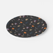 🧛♂️ Gotische Vampier Halloween Zwart Papier Bord (Gekanteld)