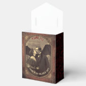 Gotische  Vampier Kiss Dracula Halloween Bedankdoosjes (Geopend)