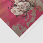 Gotische Vampier Skelet Zeemeermin Schedel Decoupa Tissuepapier (Detail)