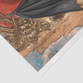 Gotische Vampier Skelet Zeemeermin Schedel Decoupa Tissuepapier (Detail)