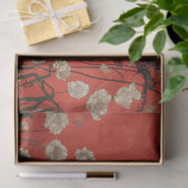 Gotische Vampier Skelet Zeemeermin Schedel Decoupa Tissuepapier (Geschenk)