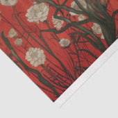 Gotische Vampier Skelet Zeemeermin Schedel Decoupa Tissuepapier (Detail)