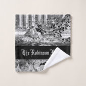 Gotische Vampieren Crypt Graves Vleermuizen Skulls Bad Handdoek (Wasdoekje)