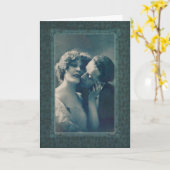 Gotische vampiers verliefd - Je bent gewoon heerli Kaart (Gele Bloem)