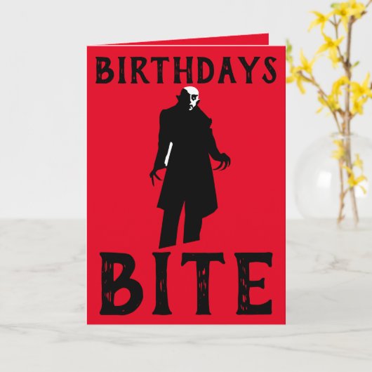 GOTISCHE VERJAARDAGSKAARTEN MET EEN TWIST KAART (Gele Bloem)